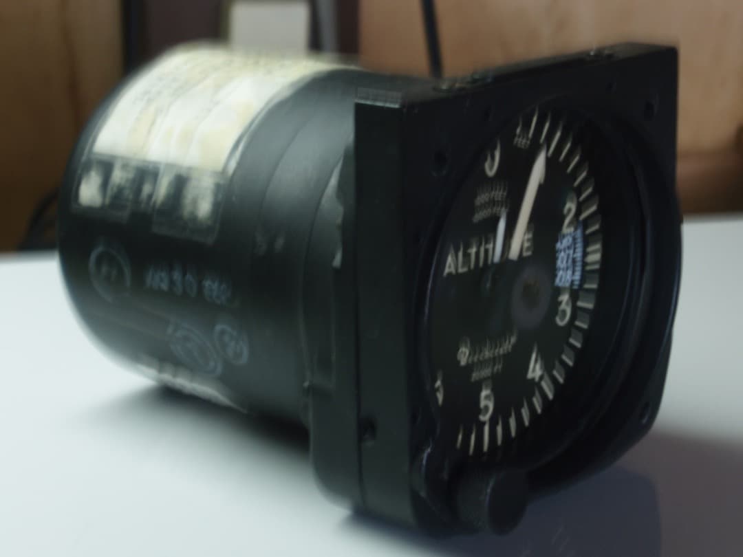 航空機の高度計