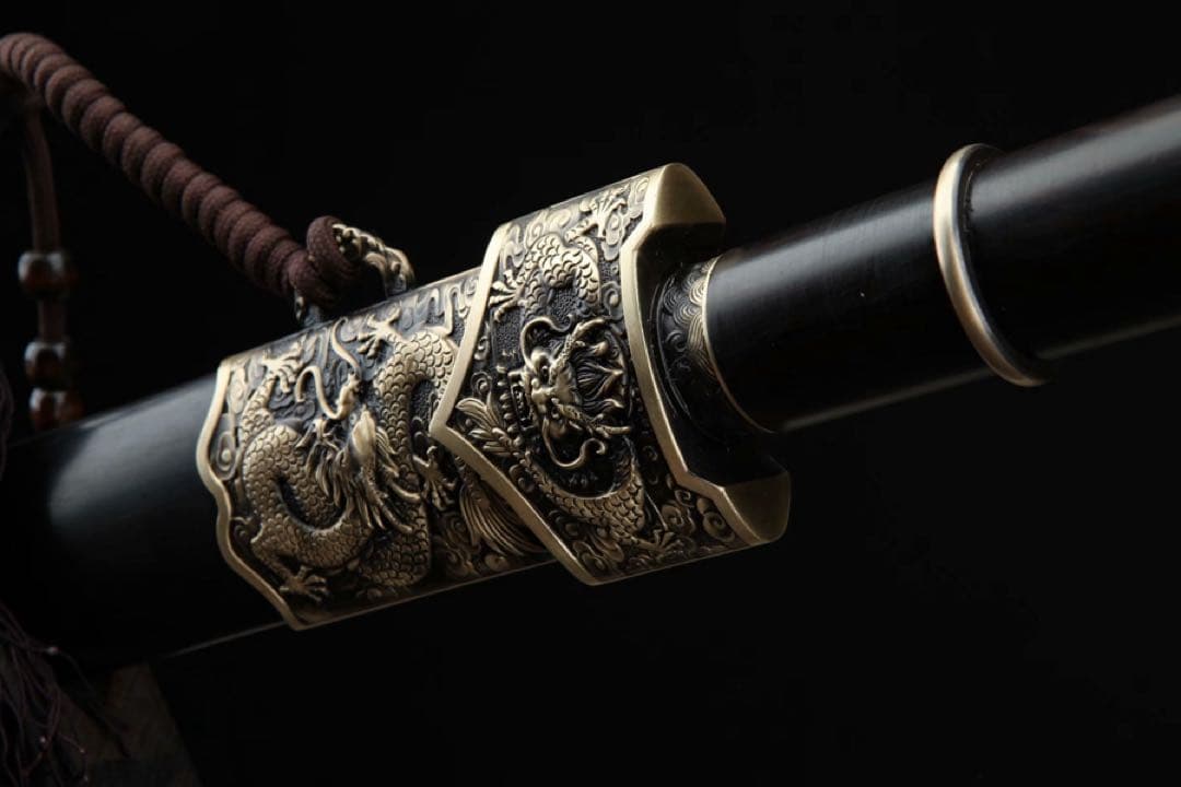 希少 最上級中華剣 漢龍越王剣 武具 舞踊刀 古兵器 漢剣