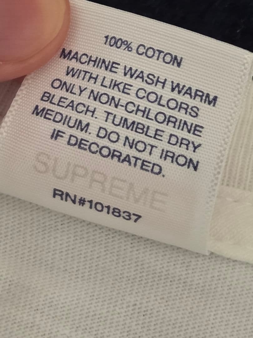 Supreme クロスロゴ Tシャツ L ホワイト/cross box logo