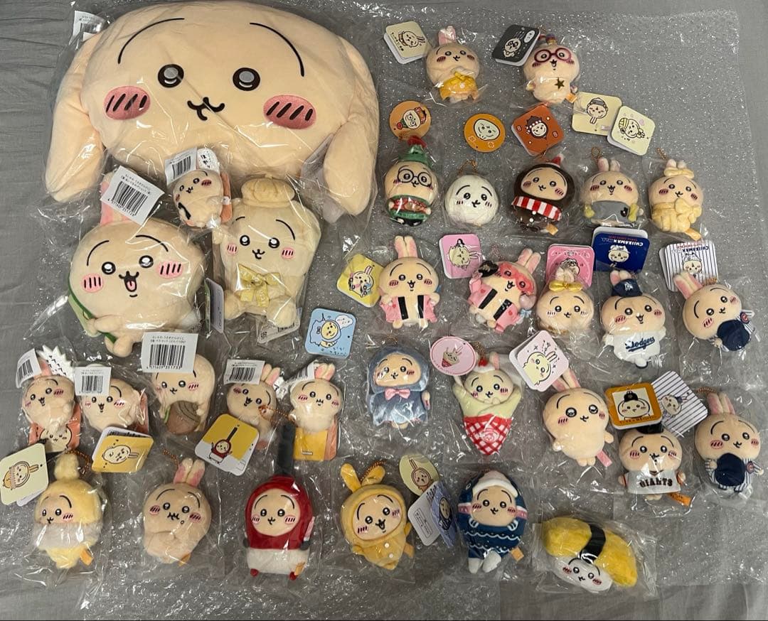 うさぎ　まとめ売り　マスコット　ぬいぐるみ　ちいかわ　32点