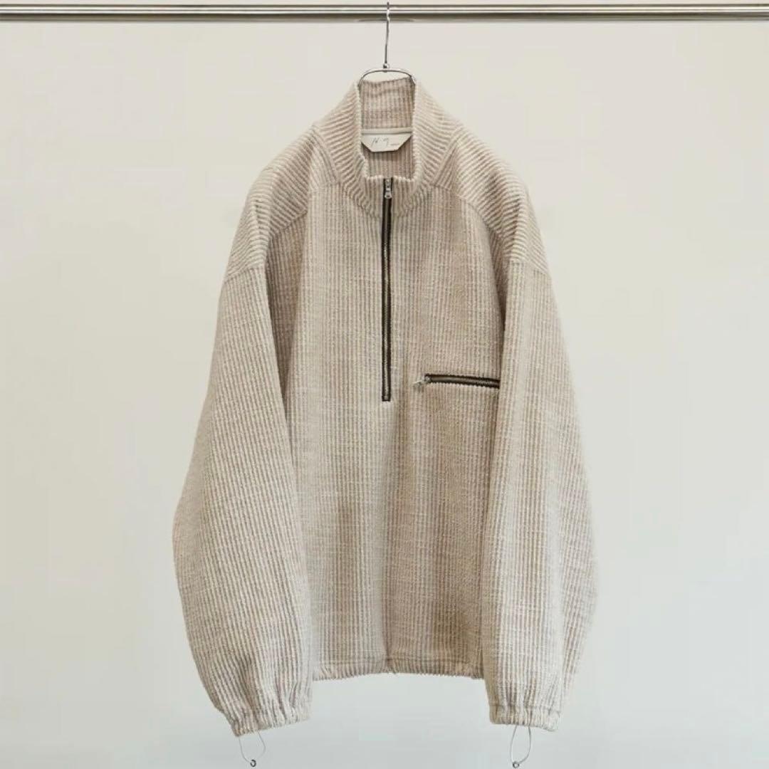 ANCELLM アンセルムHALF ZIP PULL OVER