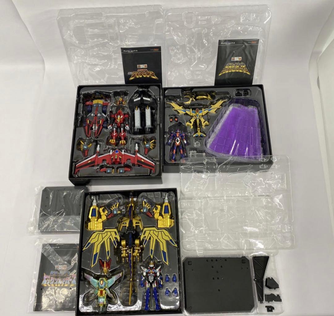 THE合体DXフルパワーグリッドマングリッドナイトダイナゼノンビッグゴルドバーン