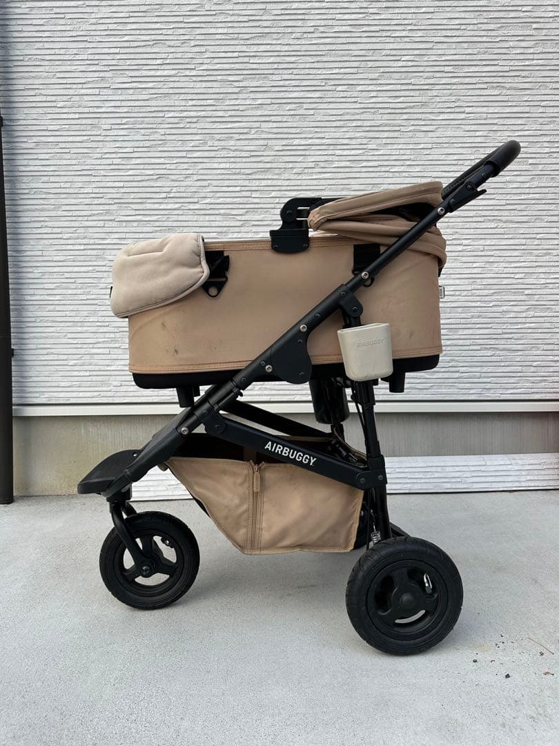 AIRBUGGY エアバギー ドーム3 ラージ ツイルモカ ベージュ