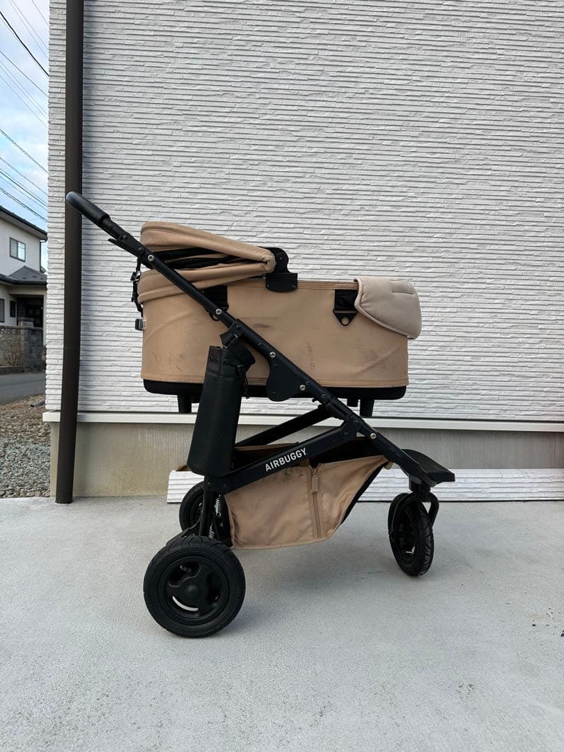 AIRBUGGY エアバギー ドーム3 ラージ ツイルモカ ベージュ
