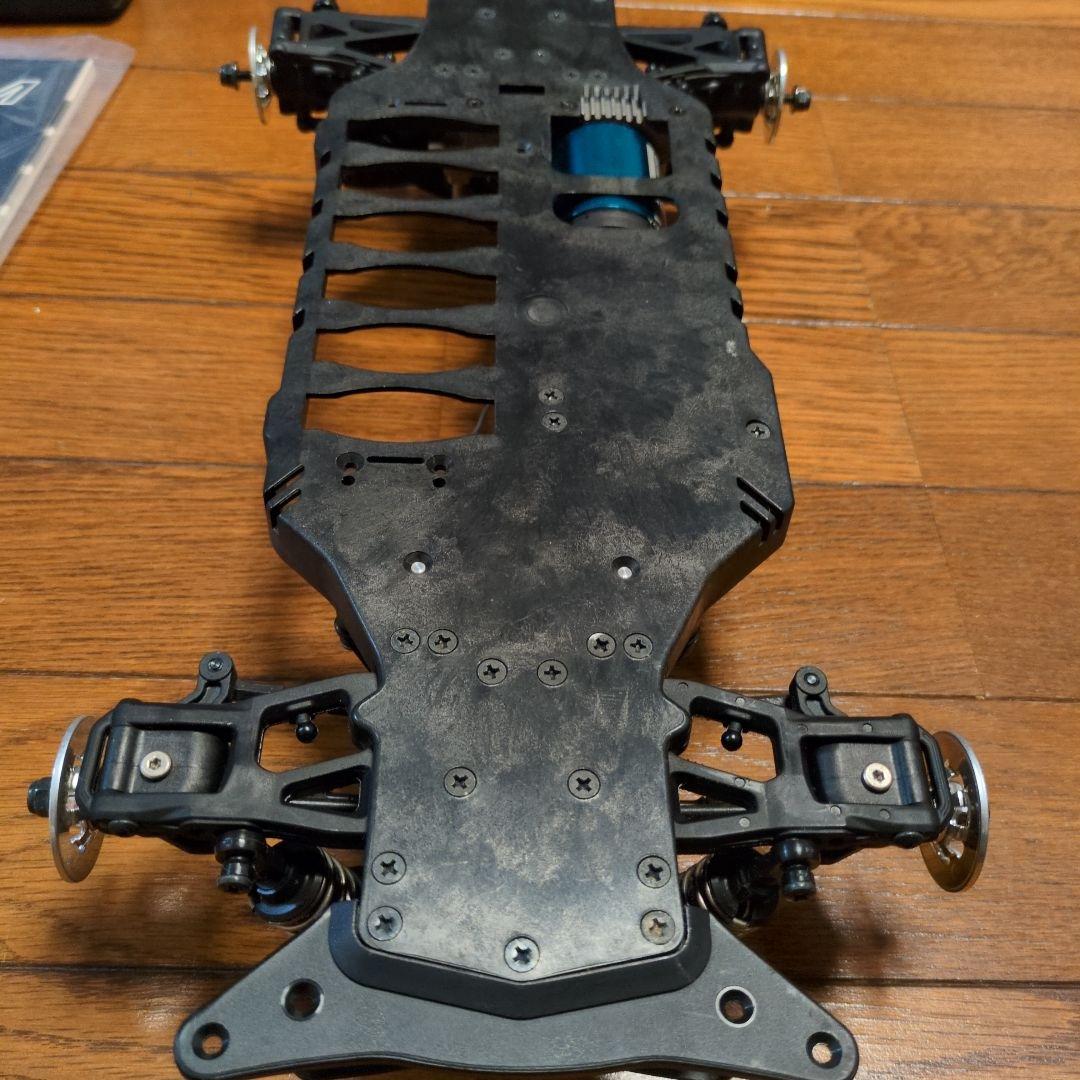 ドリフト　ヨコモ　シャーシ未使用　フタバプロポ　セット　(割れ補修あり)