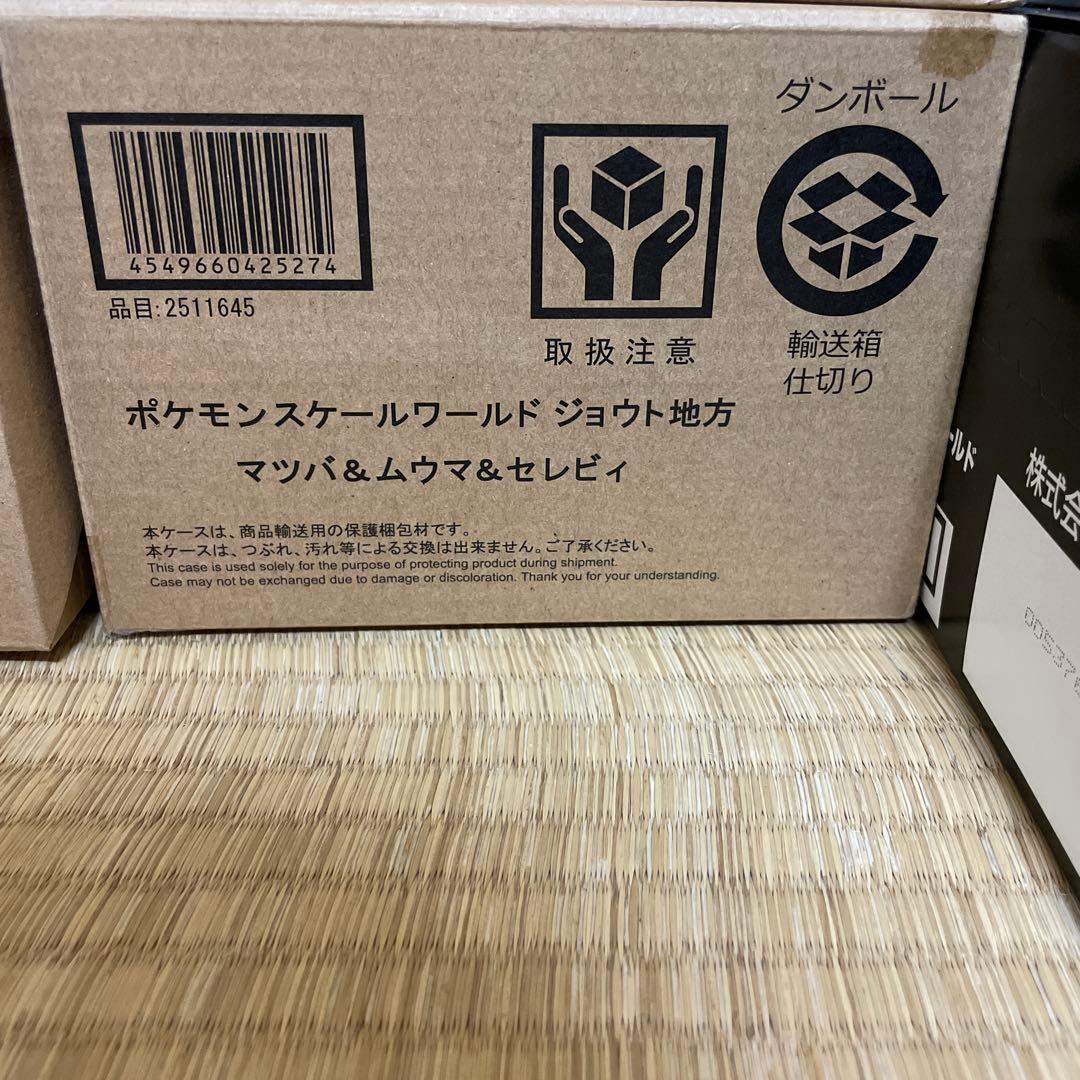 ポケモンスケールワールド　ジョウト地方　セット