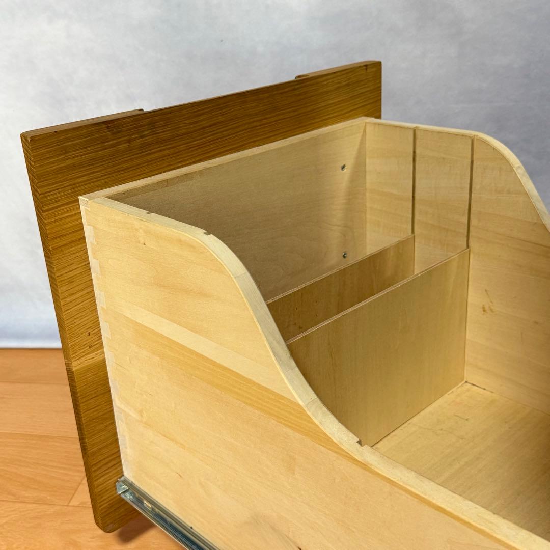 カリモク家具 ピュアナチュール デスクワゴン SU0377 ピュアオーク