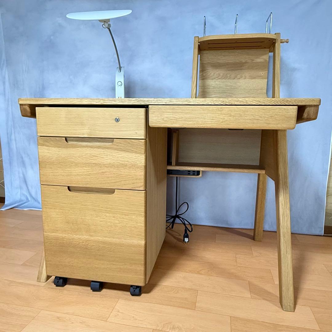 カリモク家具 ピュアナチュール デスクワゴン SU0377 ピュアオーク