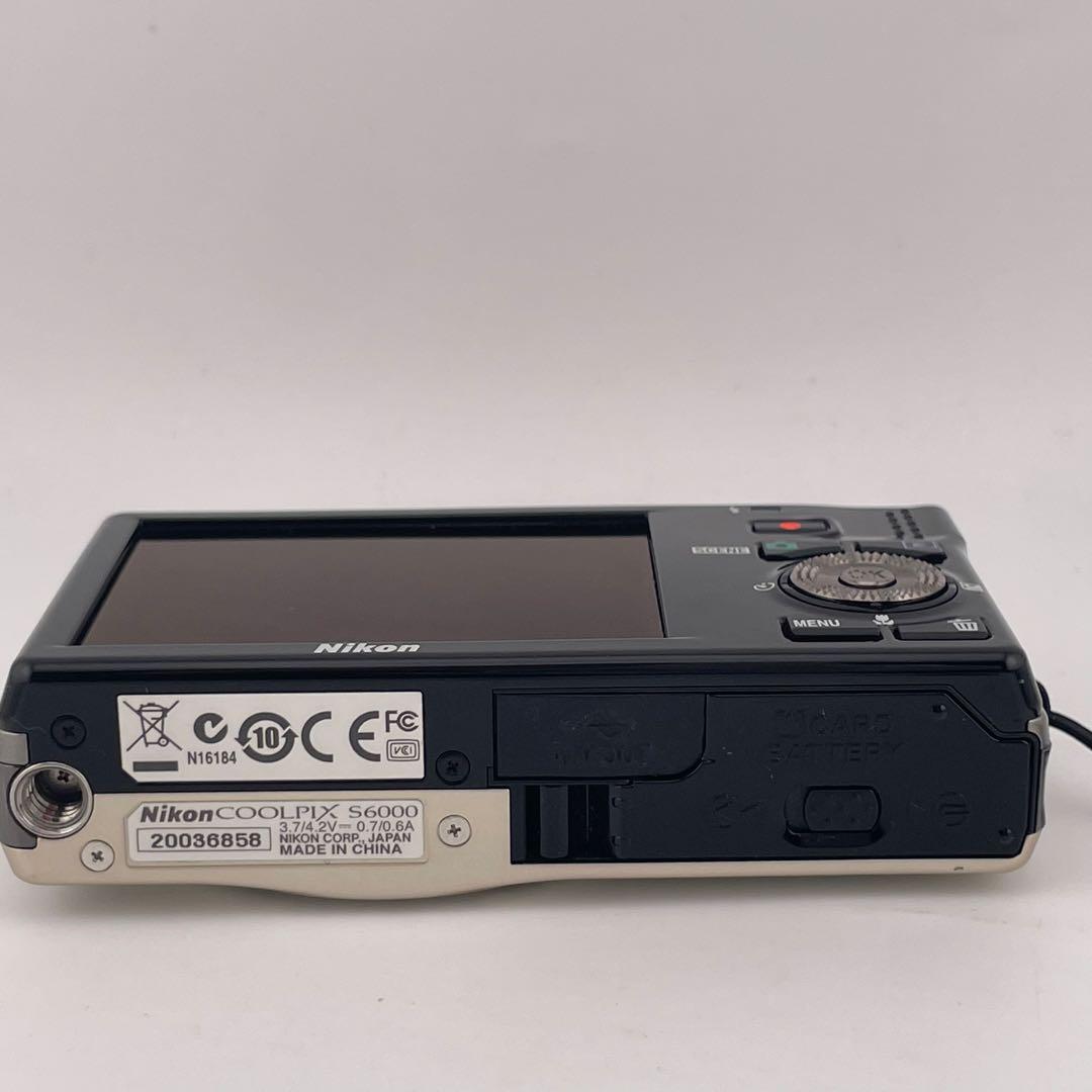 実写美⭕️【動作確認済】Nikon COOLPIX S6000 デジカメ