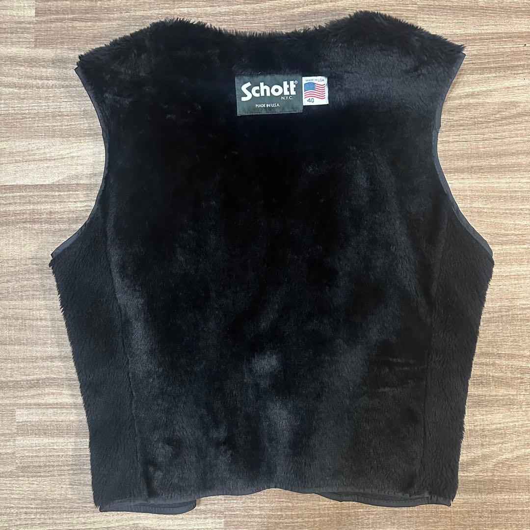 Schott 641 ショット　シングルライダースジャケット　ライナー付きレザー