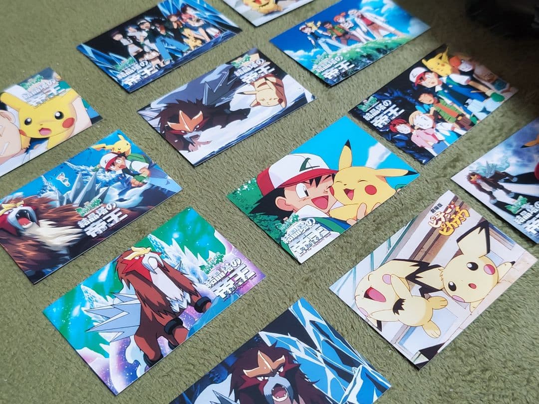 ポケモンムービーカード「結晶塔の帝王」12枚セット LAWSON　2000年