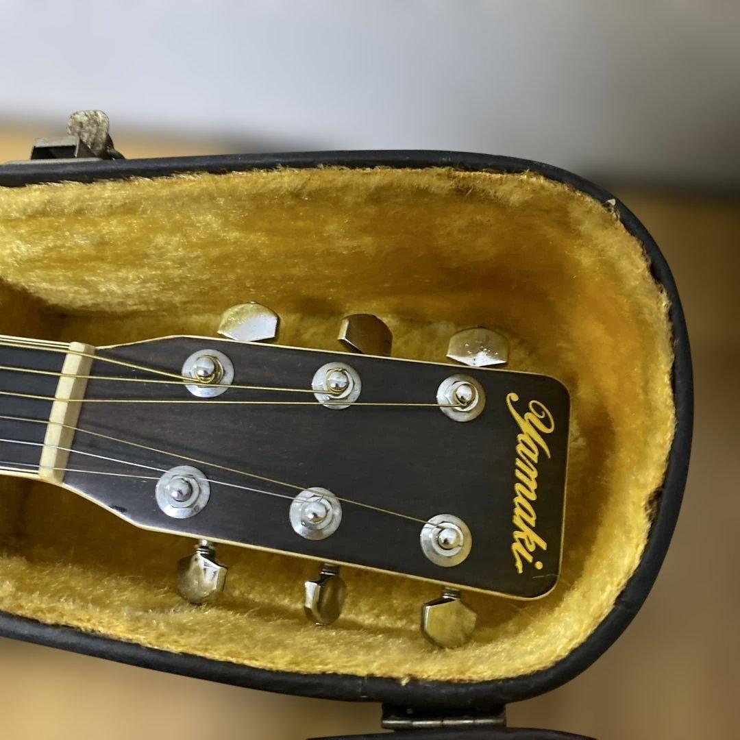Yamaki アコースティックギター　130 ハードケース付き　ビンテージギター
