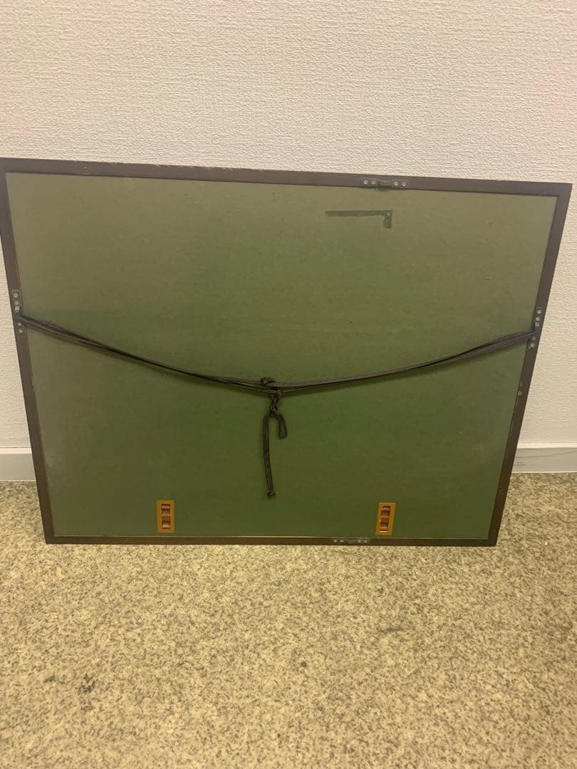 井堂雅夫 木版画　【竜安寺参道】　71/180 額装