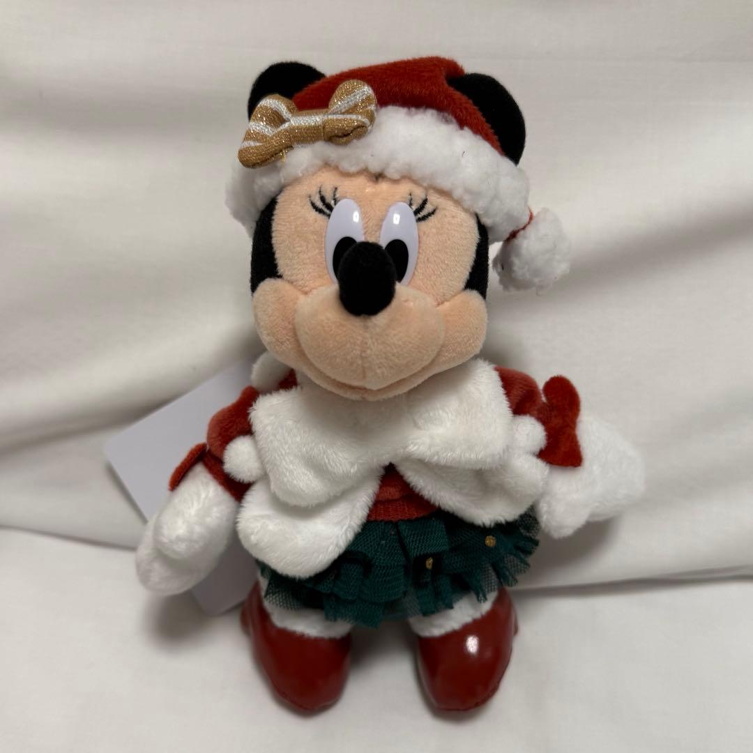 ディズニー クリスマス 2025 ミニー ぬいぐるみ ぬいぐるみバッジ ぬいば