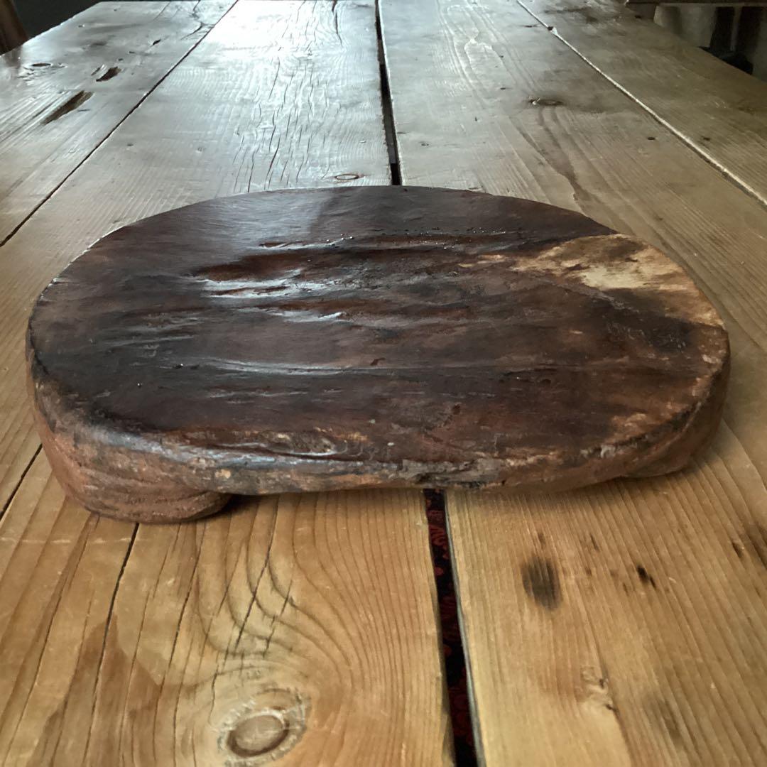 アフリカ　セヌフォスツール　花台　展示台　プリミティブアート