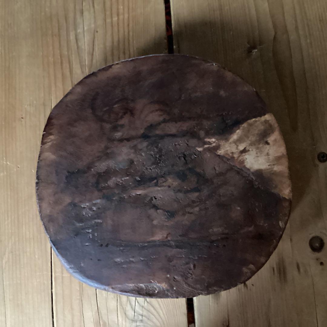 アフリカ　セヌフォスツール　花台　展示台　プリミティブアート