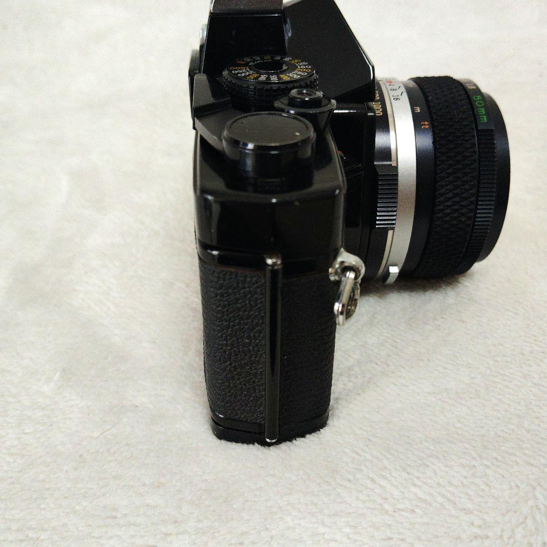 ■美品■ OLYMPUS OM-1 F.ZUIKO 50mm 露出OK　ブラック