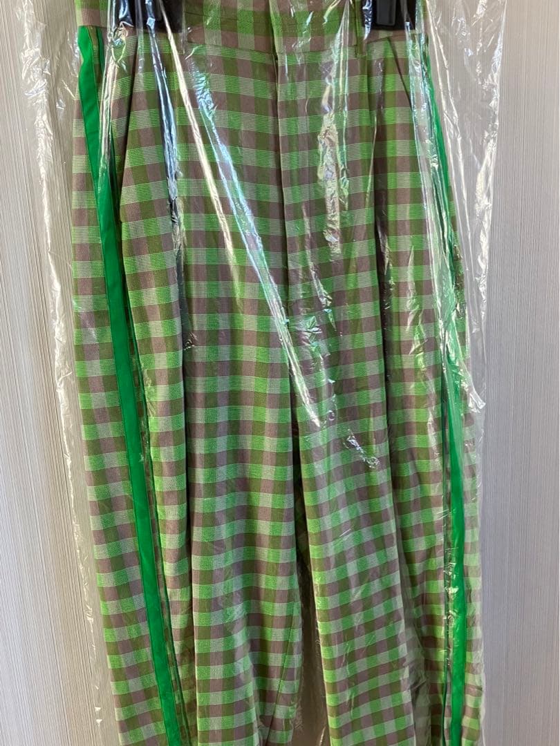 メゾンスペシャル、サイドラインチェックパンツYOASOBI ￼ ZOZOTOWN