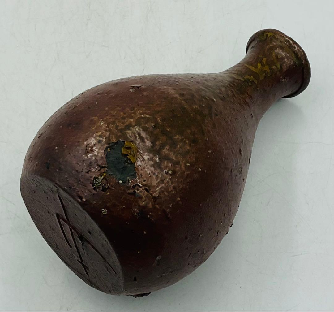 Yoshi ‼️ ◆岡山県重要無形文化財　森陶岳　備前焼徳利【4-01】◆