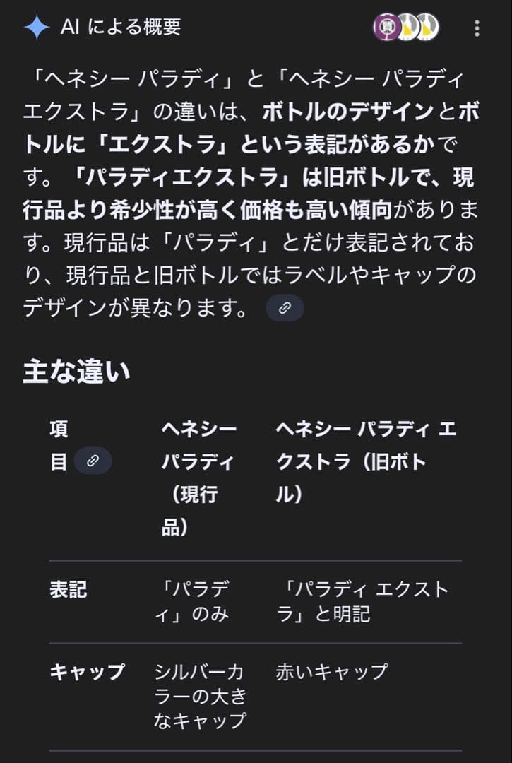 pdf 【希少品・新品】 ヘネシー パラディエクストラ 未開封