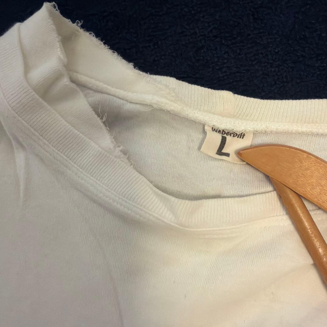 Weberbilt ホワイト 半袖Tシャツ Lサイズ