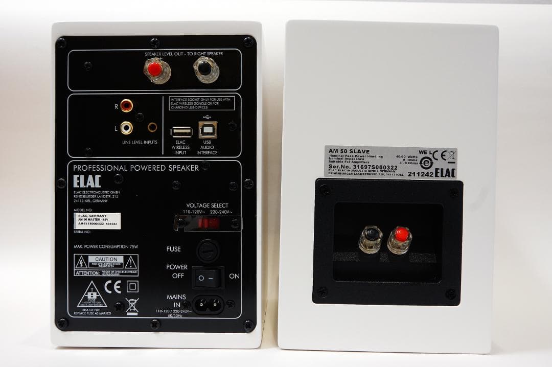 古*ー様 【ELAC】AM 50 アンプ内蔵スピーカー