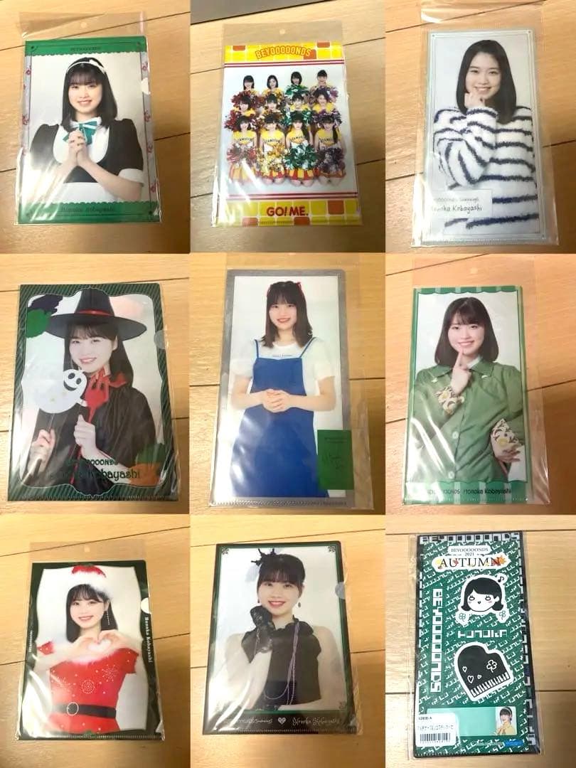 小林萌花クリアファイルまとめ売りバラ売り不可