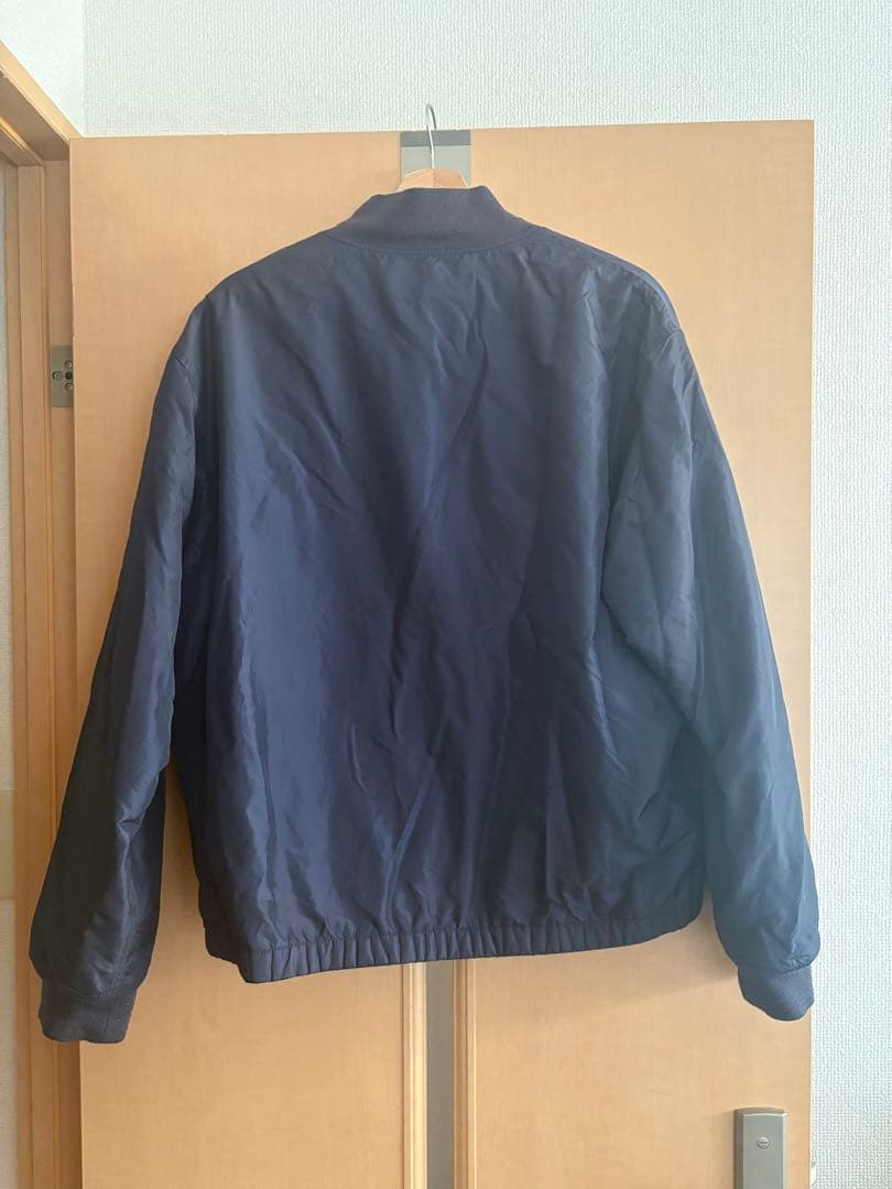 ネイビー ジャンパー ポロ刺繍