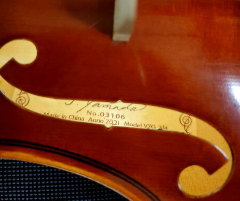 YAMAHA V7G バイオリン 3/4 2021年製 ヤマハ　高級