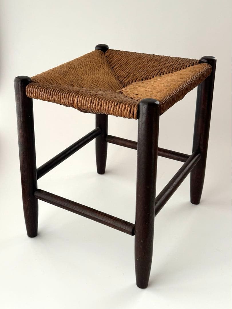 松本民芸家具　ラッシスツール ヴィンテージ
