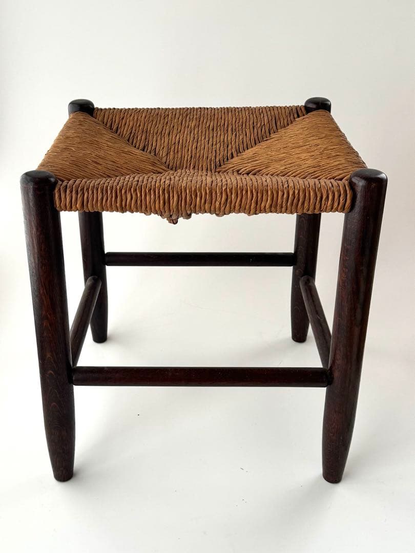 松本民芸家具　ラッシスツール ヴィンテージ