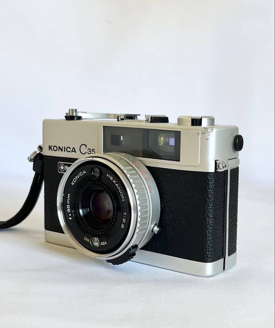 【完動品】Konica C35 Flash maticフィルムカメラ 動作確認済