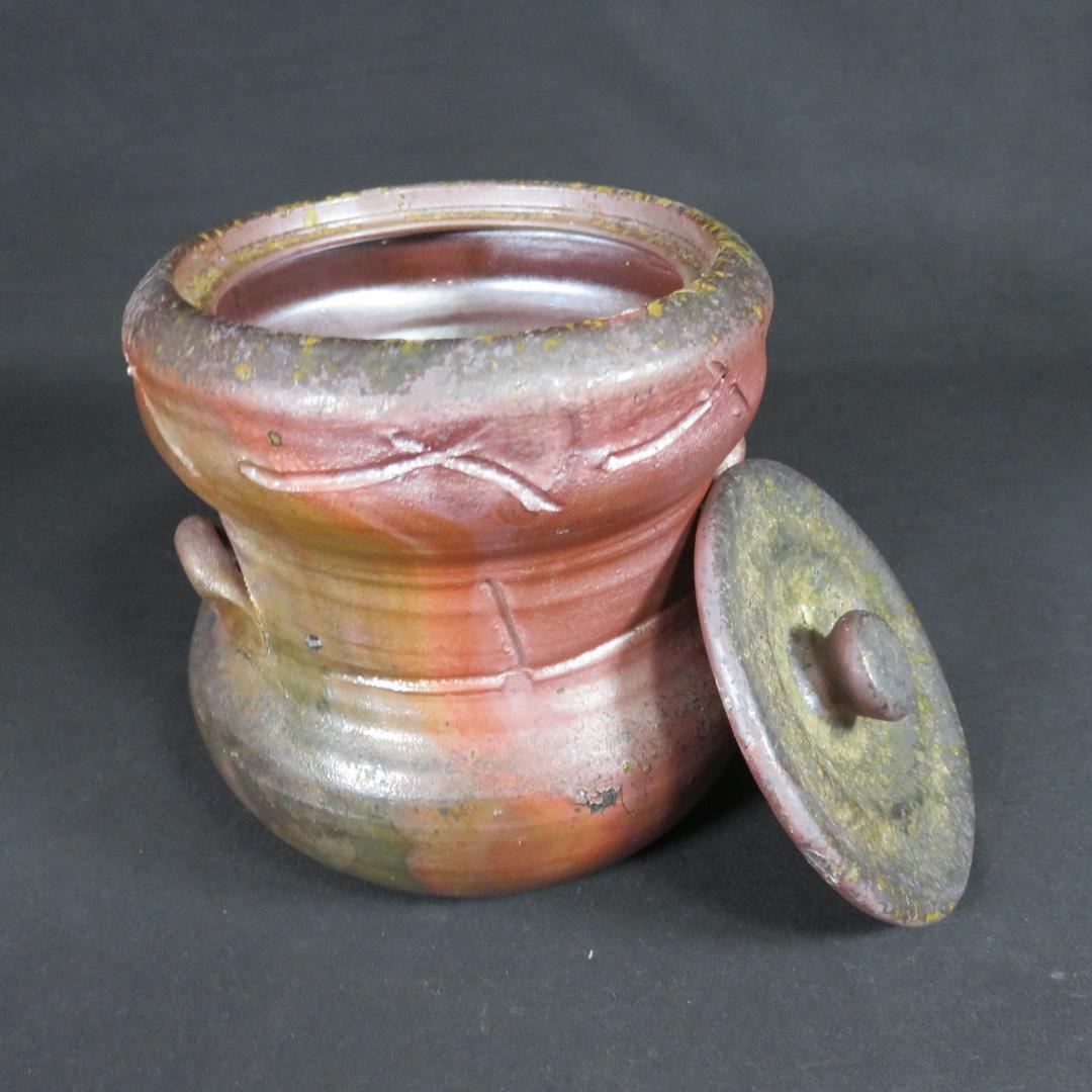 水指 水差 茶道具 茶器 木箱 共箱 在銘 作家物