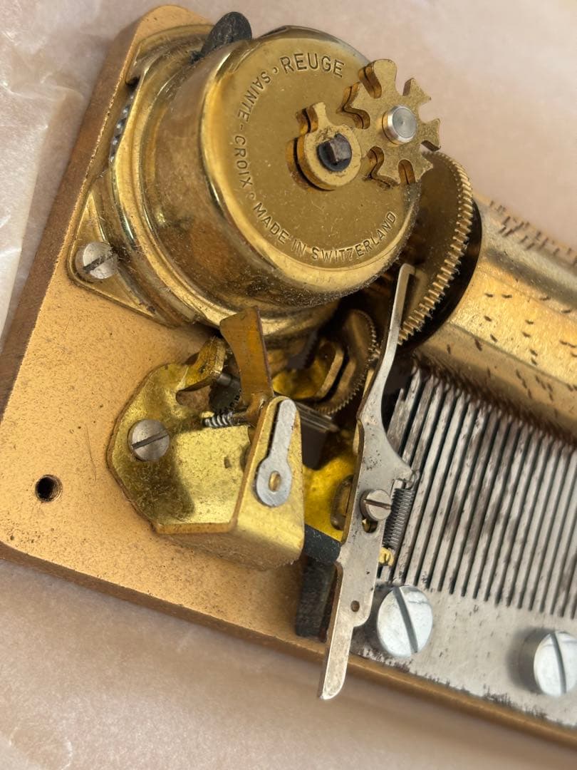 ⚠️メカのみ⚠️リュージュ　Reuge　50弁4パート　オルゴール　1305ABCD