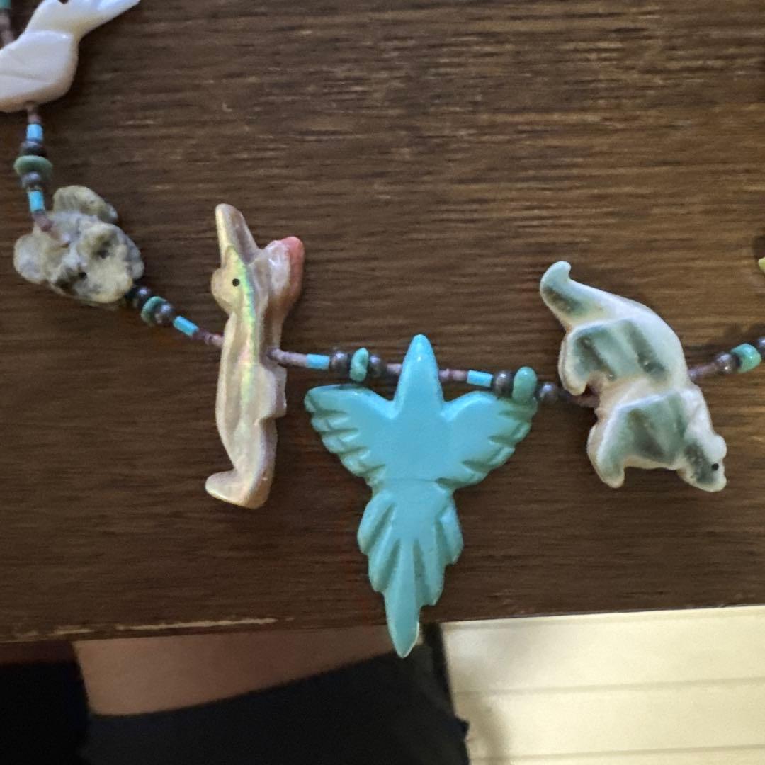 ズニ　フェティッシュ　ネックレス