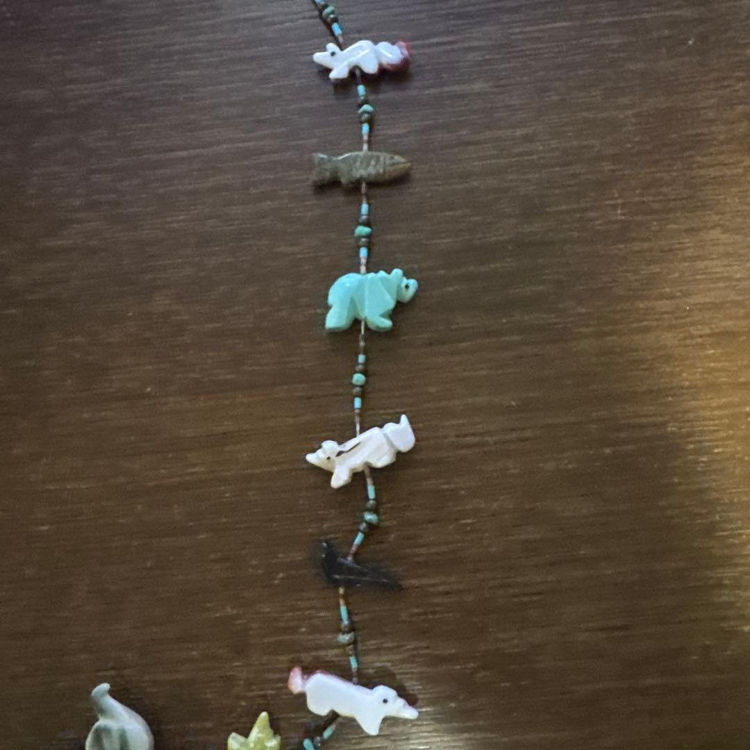 ズニ　フェティッシュ　ネックレス