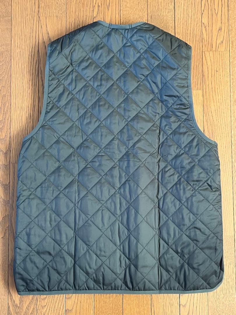 BARBOUR バブアー キルティングベスト MLI0001 カーキグリーン