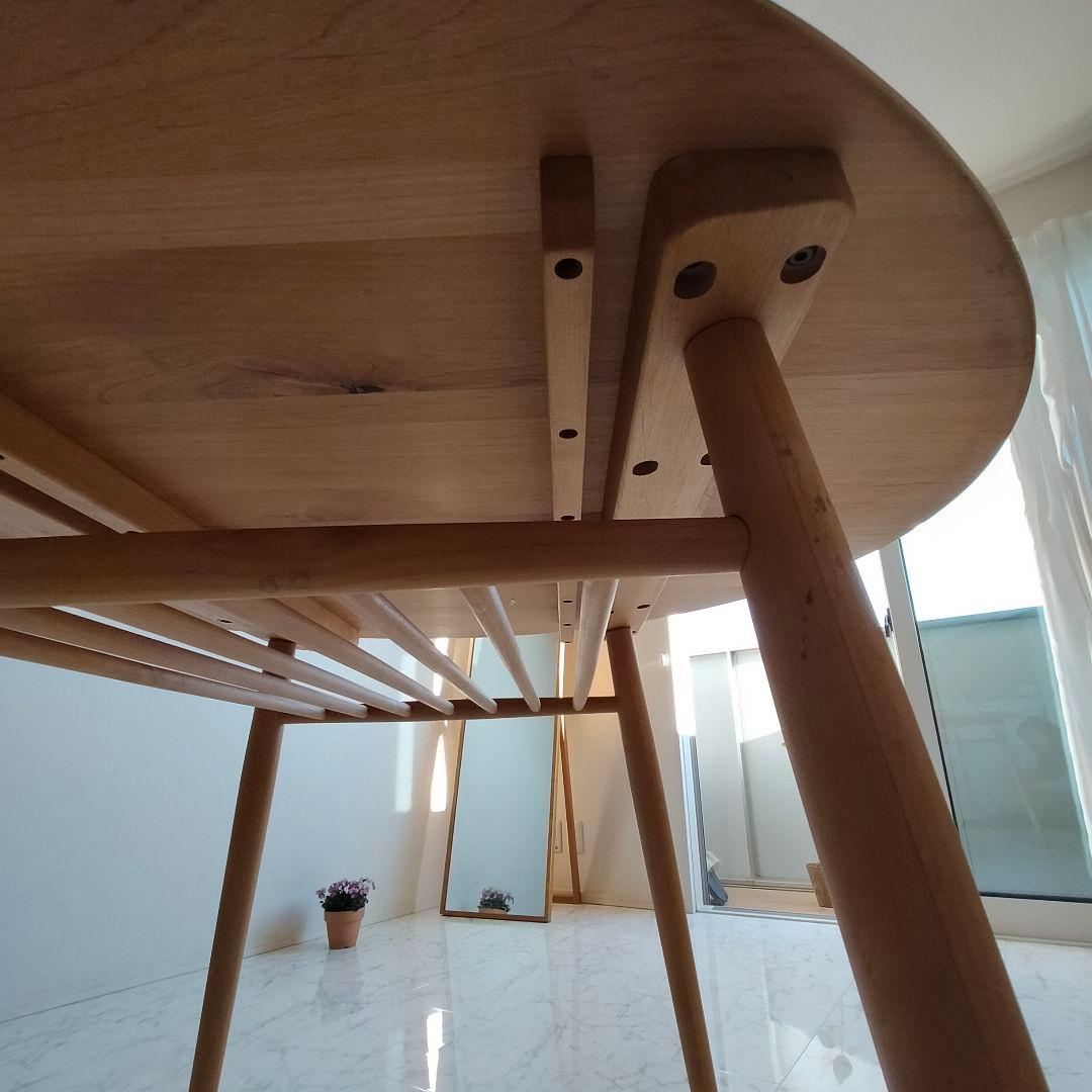 【大幅お値下中】モモナチュラル 丸テーブル MOCHA 950 TABLE