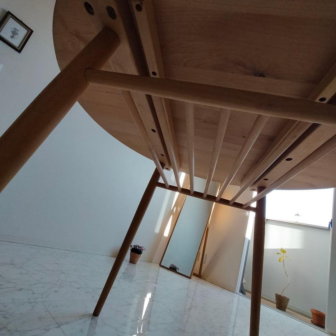 【大幅お値下中】モモナチュラル 丸テーブル MOCHA 950 TABLE