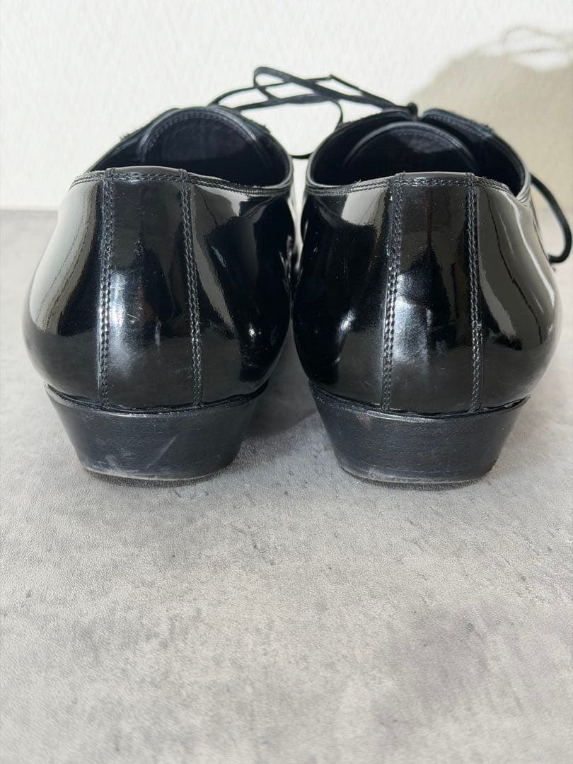 ディオールオム エディ期 パテントレザー レザーシューズ
