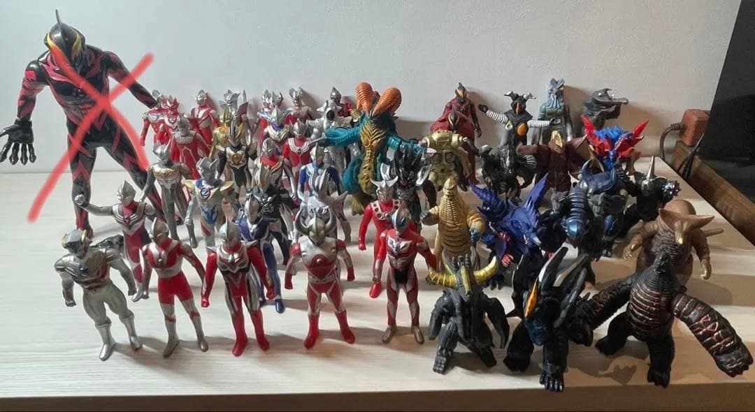 ウルトラマン　怪獣　ソフビ　まとめ売り51体