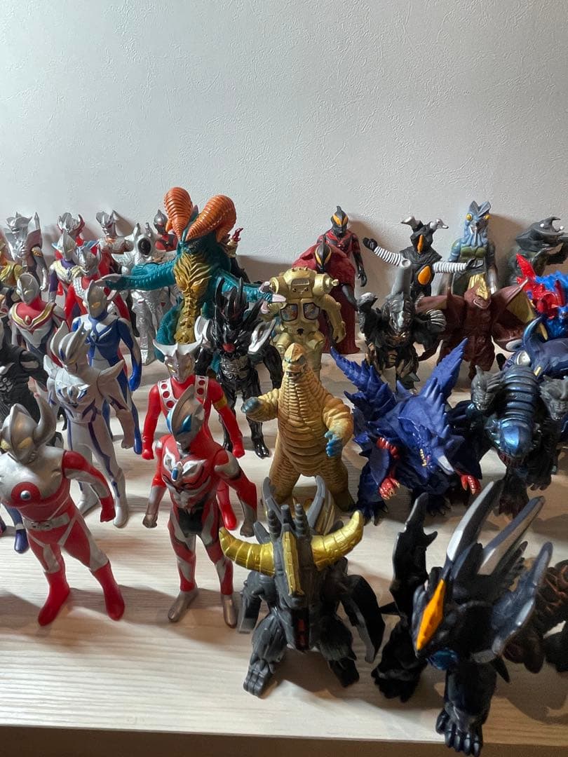 ウルトラマン　怪獣　ソフビ　まとめ売り51体