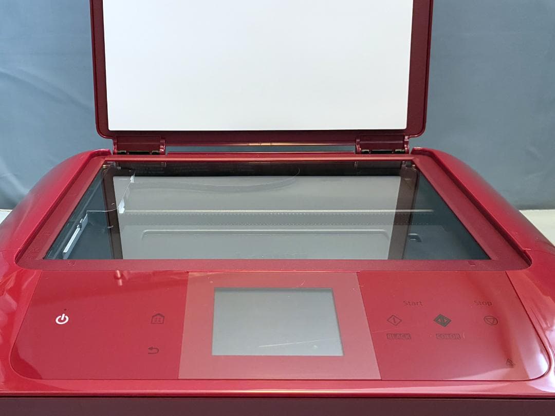 【動作OK！！】Canon　キャノン　プリンタ　MG7730　レッド　①