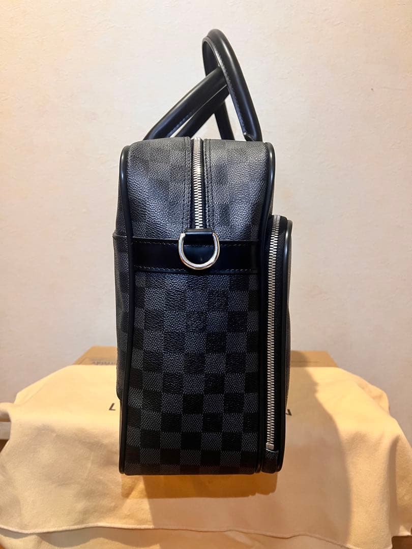 ルイヴィトン ダミエ グラフィット イカール ビジネスバッグ 旅行バッグ