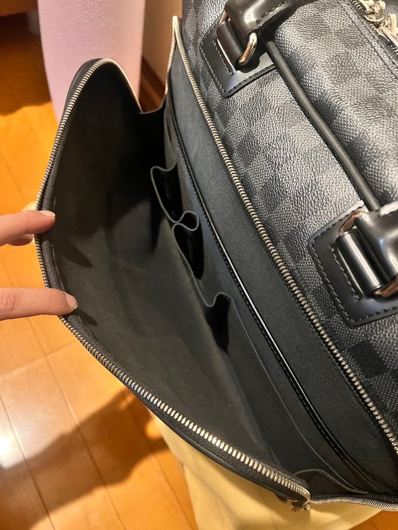 ルイヴィトン ダミエ グラフィット イカール ビジネスバッグ 旅行バッグ