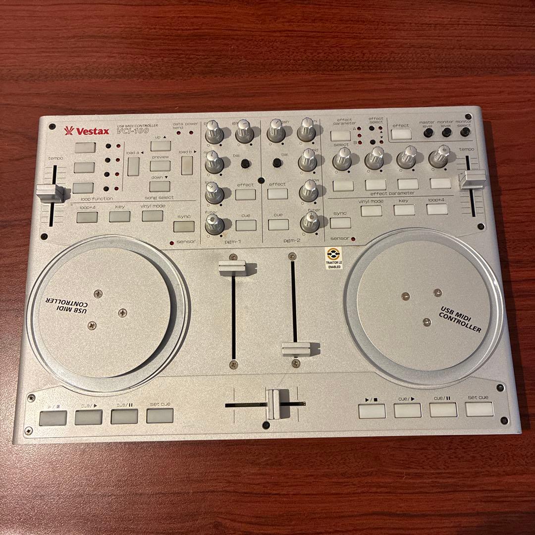 Vestax VCI-100 DJコントローラー シルバー