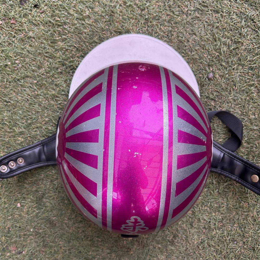 バイク ヘルメット コルク半 50cc 125cc