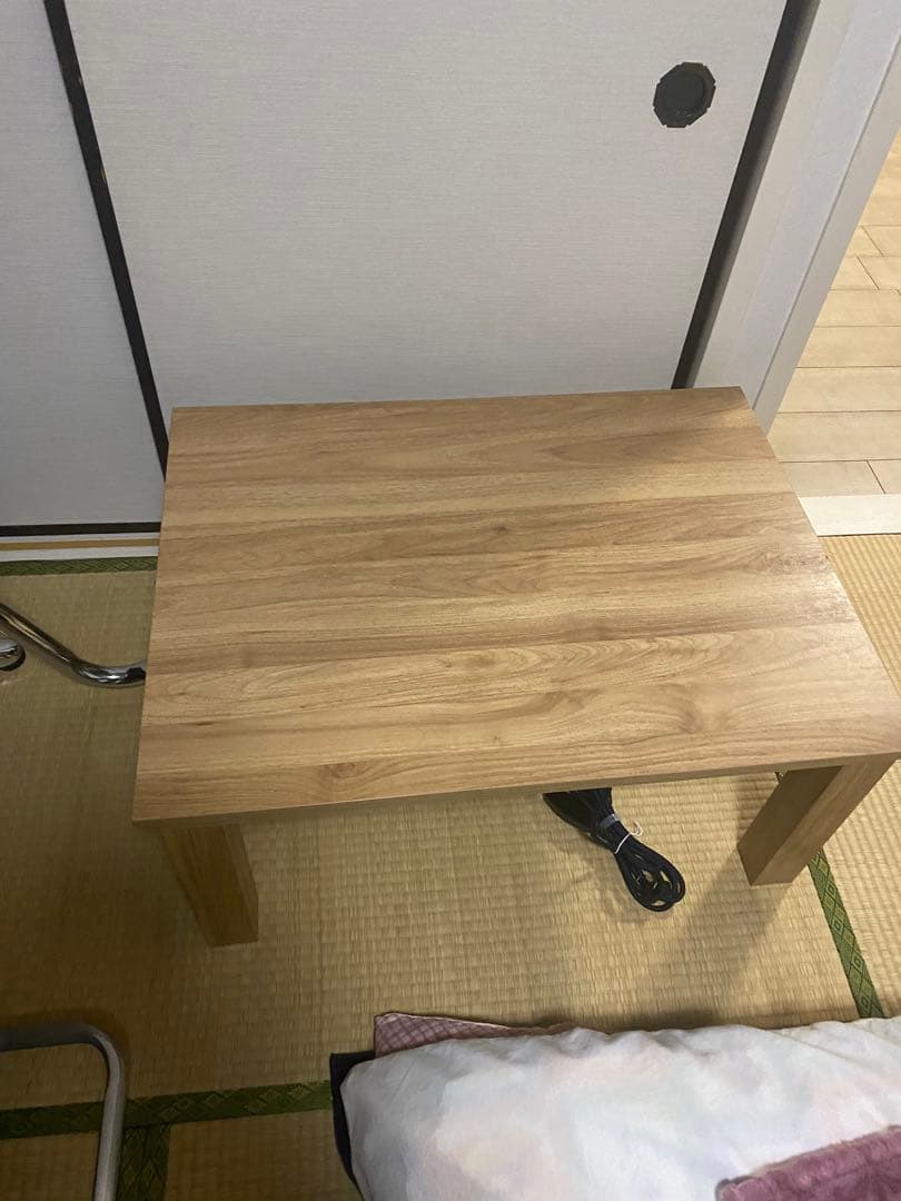 ナチュラルウッド こたつテーブル ニトリLS22 8060 LBR