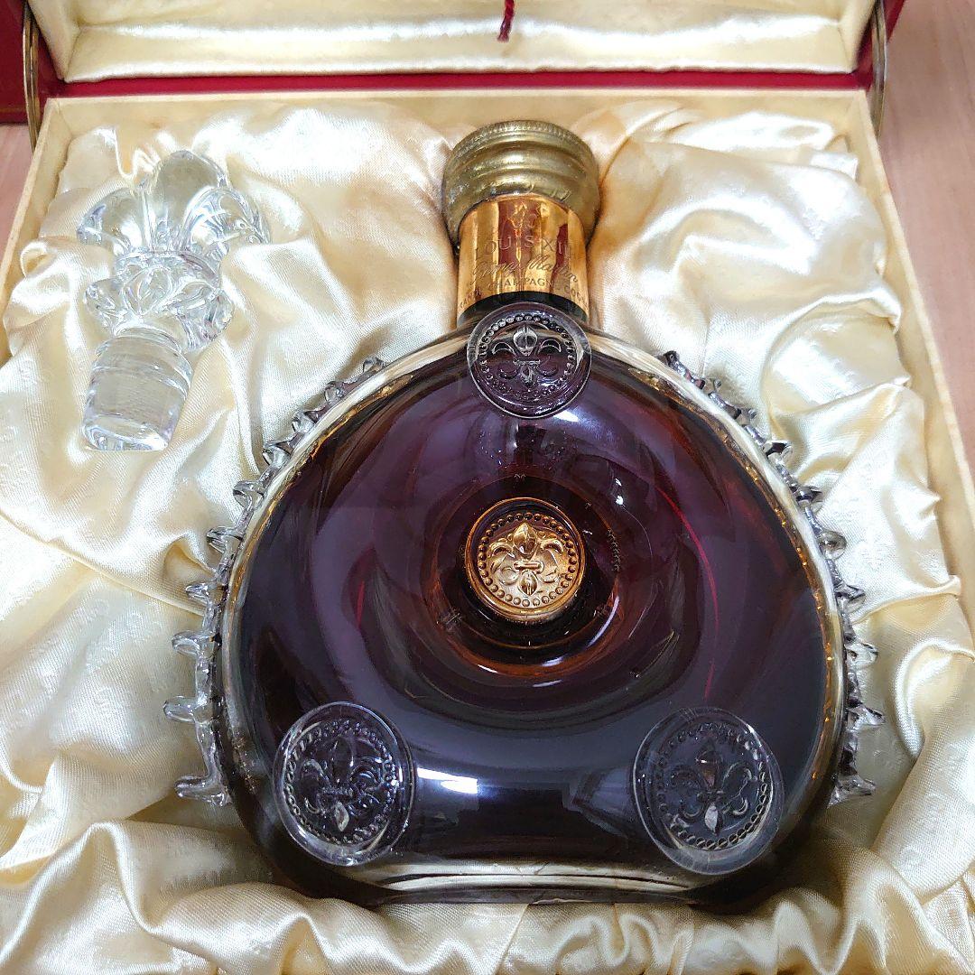 レミーマルタン ルイ13世 金キャップ　替栓付き・四角形箱　未開封・訳有