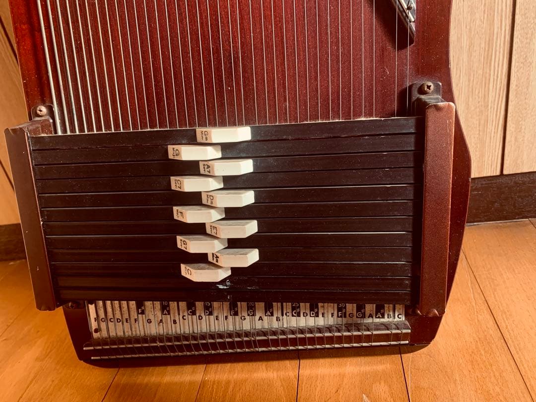【希少】クロマハープ 36弦 ダークウッド　(東海楽器)